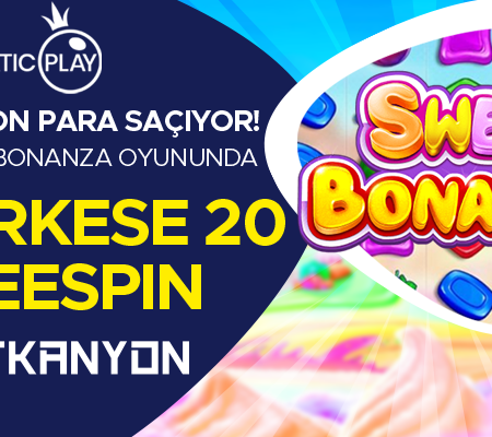 Sweet Bonanza’da Hediye 20 Freespin!