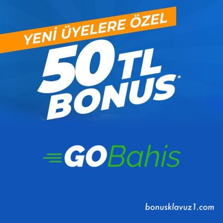 GOBahis – 50 TL Deneme Bonusu