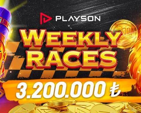 Playson Slotlarında Her hafta 3.200.000 TL ödül