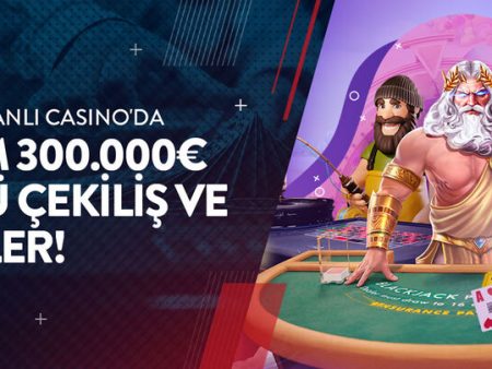 Pragmatic Canlı Casino’da toplam 300.000€ ödül
